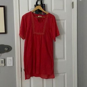 Salmon colored bathing suit cover size XL, old navy